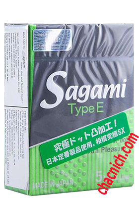 Bao cao su siêu gai Sagami Are ( hộp 10 )
