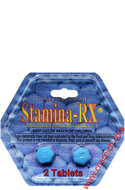 Vĩ 2 Viên uống Stamina RX (Tăng Cường Sinh Lý và Lâu Ra cho nam)