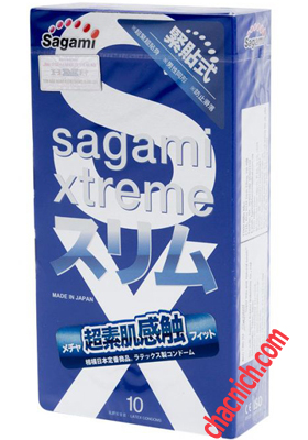 Bao Cao Su Size Nhỏ 49mm Của Nhật Bản Sagami Xtreme Feel Fit