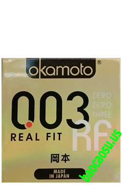 Bao cao su Okamoto 0.01mm ( Bao Cao Su Cực Siêu Mỏng Không Mùi )