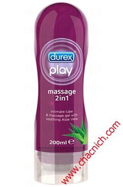 Gel Massage Durex Play 2 in 1 chính hãng tinh chất Nha Đam Lô Hội