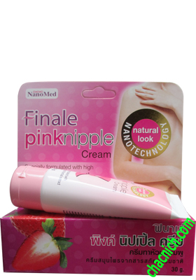Kem Làm Hồng Nhũ Hoa Finale Pink Nipple Cream bôi vào ti hồng như gái 18