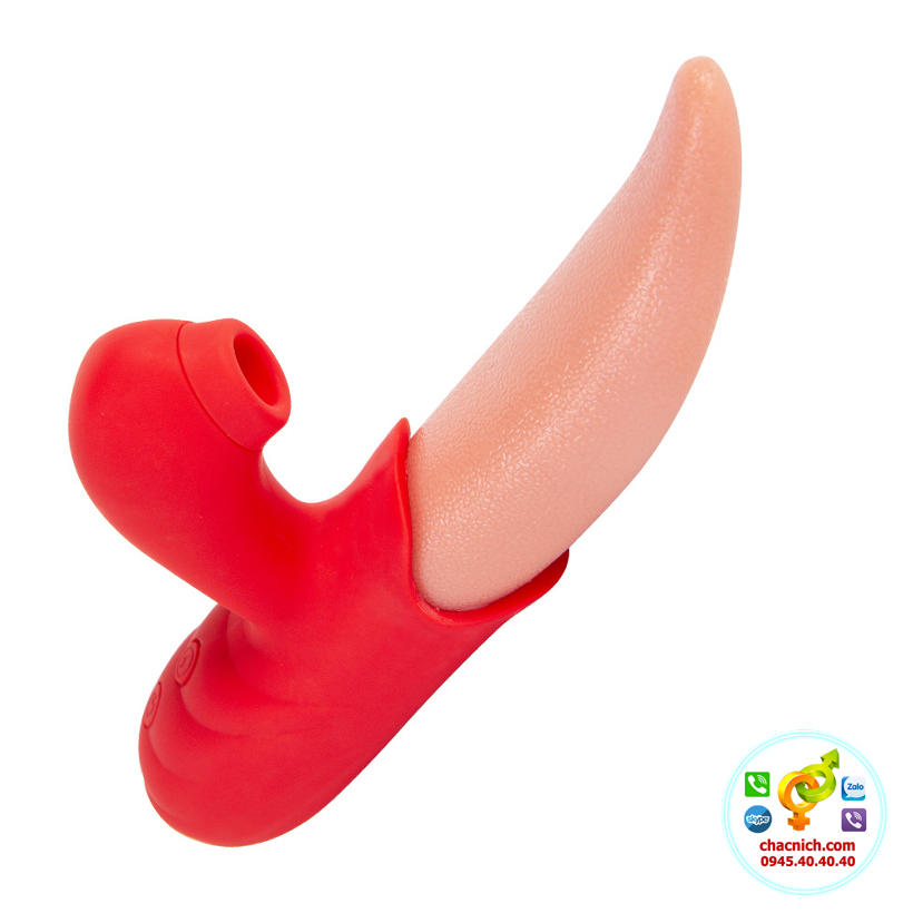 Lưỡi siêu mềm MizzZee ( Rung và bú mút 10 chế độ ) Lưỡi rung siêu mềm ( Rung và bú mút 10 chế độ )