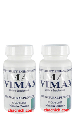 Thảo dược Vimax Pills chính hãng cải thiện kích thước DV rất hiệu quả