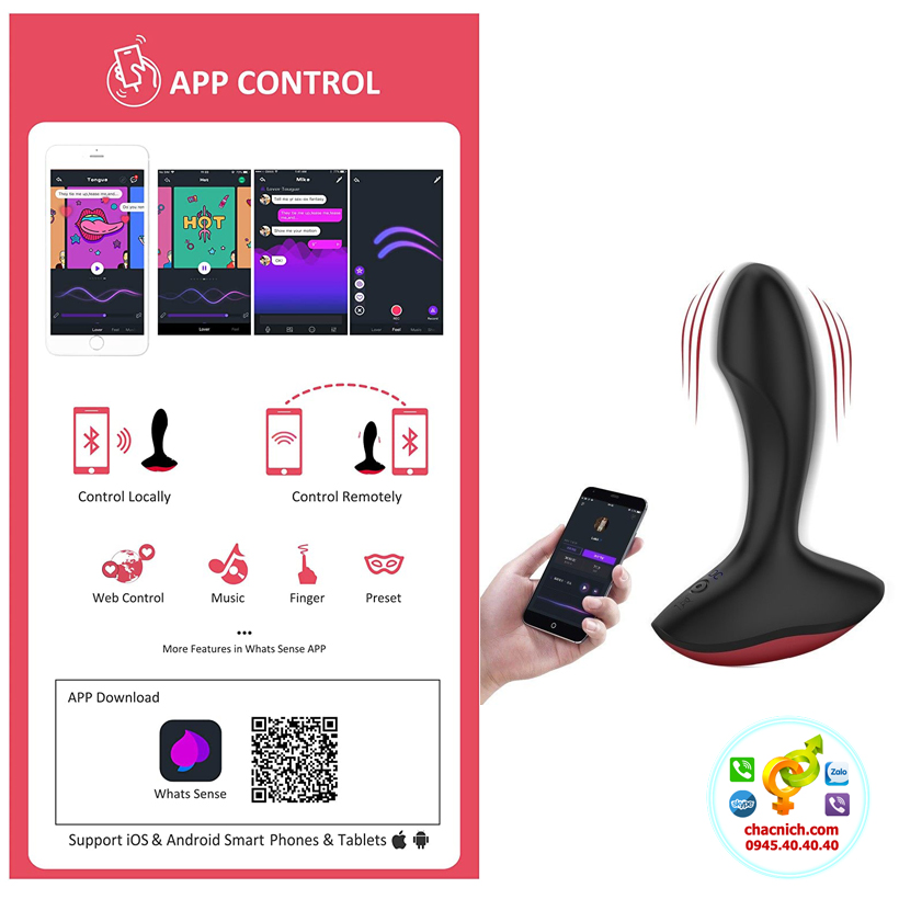 sex toy tình dục điều khiển qua app