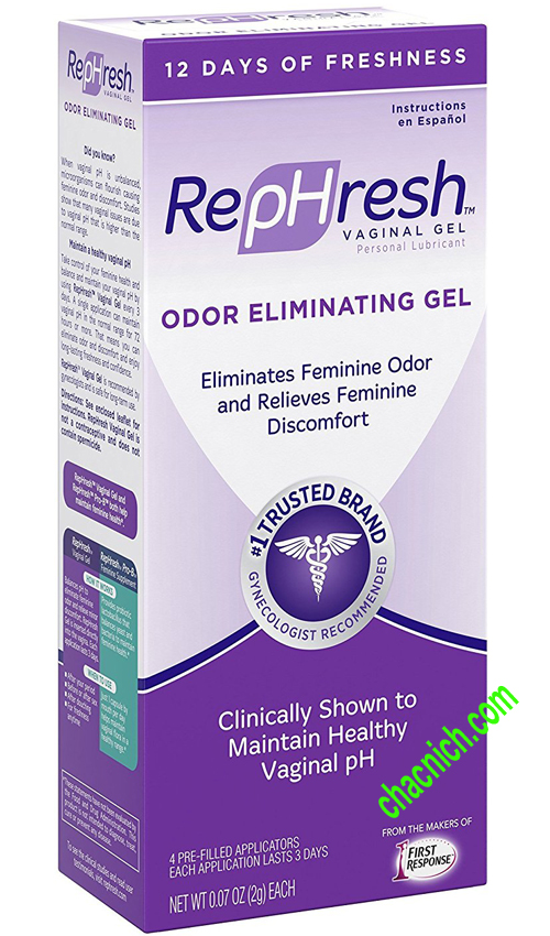bút đặt âm đạo RepHresh Vaginal Gel