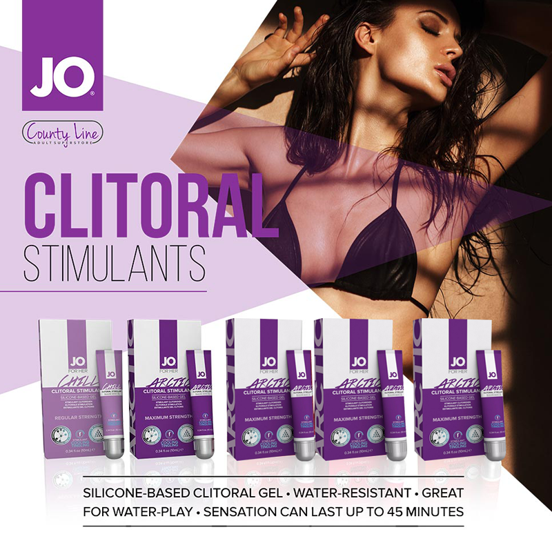 Gel System JO Arctic Clitoral Stimulating có cảm giác mát lạnh và khoan khoái