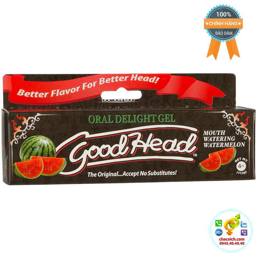 gel hương dưa hấu GoodHead Oral Delight Watermelon