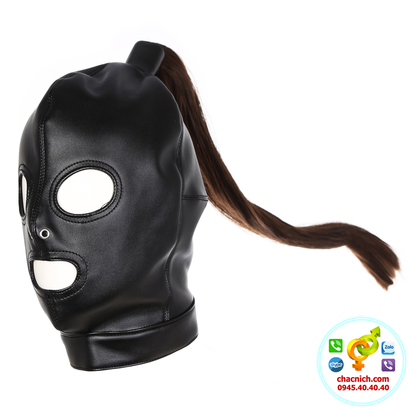Bộ mặt nạ trùm đầu BDSM Sex Play Hoods Masks
