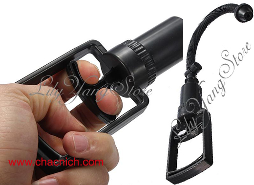 Máy Tập To Và Dài Cậu Nhỏ Có Đồng Hồ Đo Áp Xuất Men Penis Pump