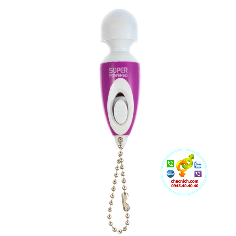 Móc khóa toy mini rung siêu mạnh Super Powered