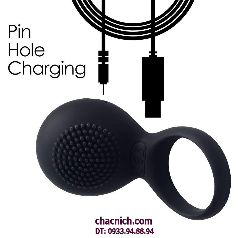 Svakom Tyler Black Vòng rung cao cấp kích thích điểm G