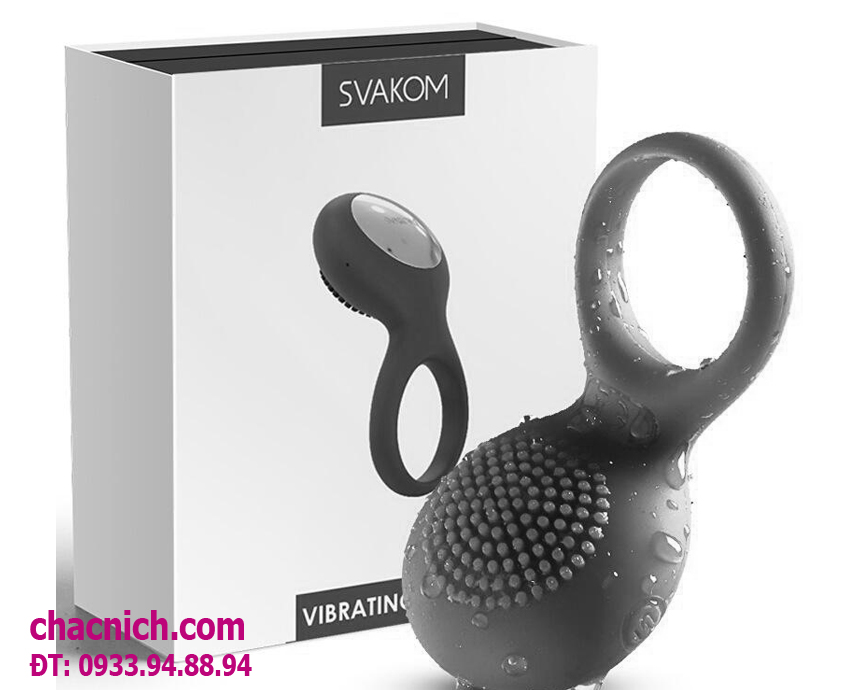 Svakom Tyler Black Vòng rung cao cấp kích thích điểm G