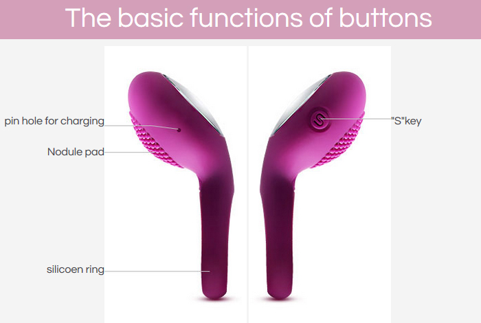 vòng rung cao cấp silicone